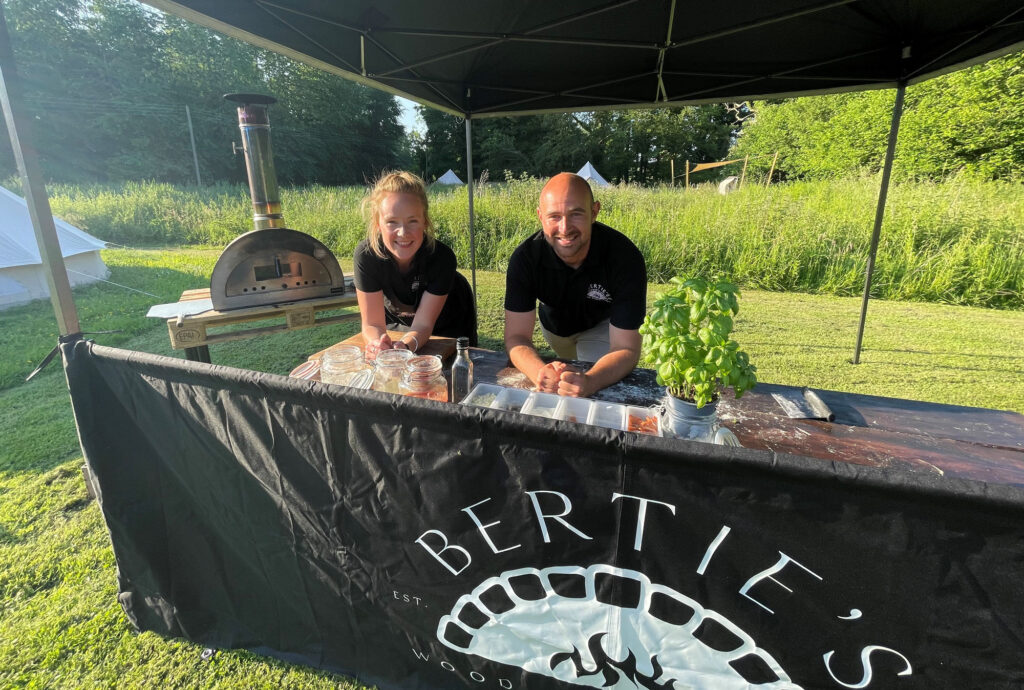 About Bertie's Woodfired Pizza